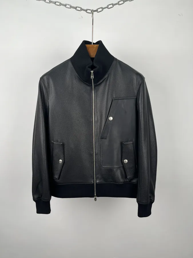 Hermes Winter Collection Leather Jacket