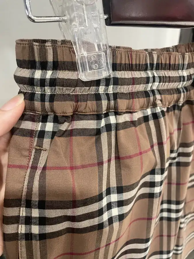 GBU Retro Fine Check Short Pants Men's Original Quality Cotton Casual Shorts