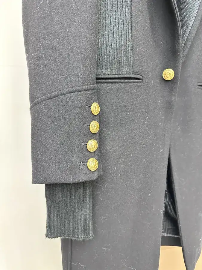 Balmain Coat Details