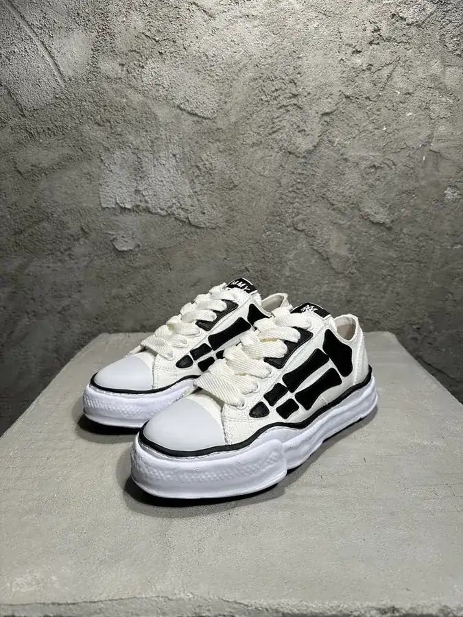 AMIRI x MMY 2025SS Collaboration Skeletal Low Sneakers