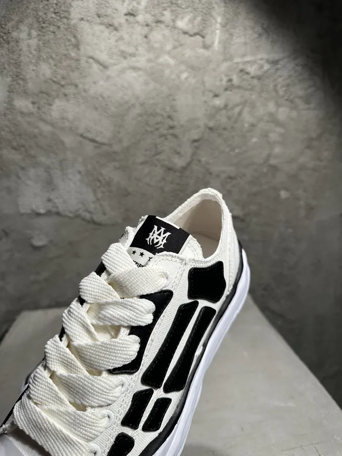 AMIRI x MMY 2025SS Collaboration Skeletal Low Sneakers