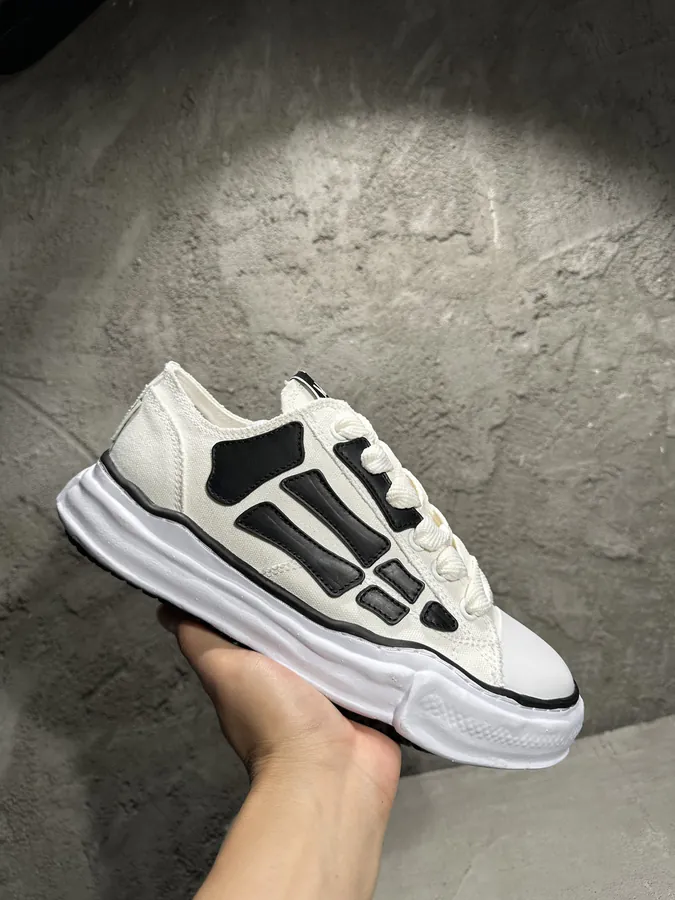 AMIRI x MMY 2025SS Collaboration Skeletal Low Sneakers