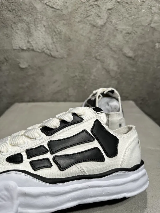 AMIRI x MMY 2025SS Collaboration Skeletal Low Sneakers