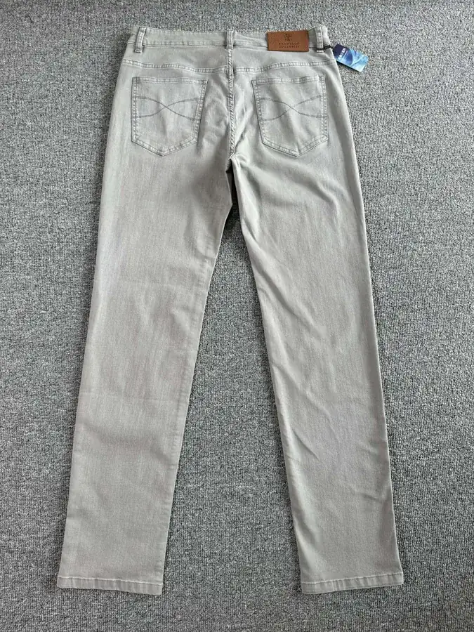 Brunello Cucinelli Spring Summer 2025 New Collection Denim Pants with Five Pockets