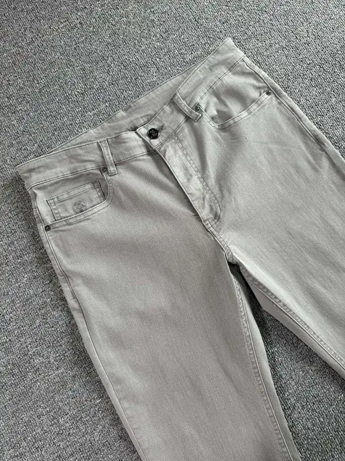 Brunello Cucinelli Spring Summer 2025 New Collection Denim Pants with Five Pockets