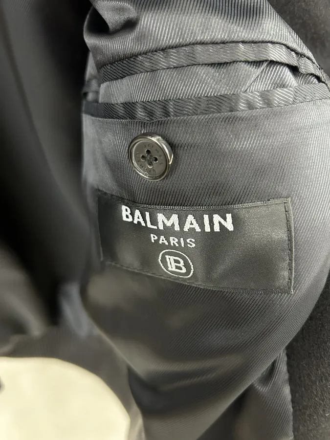 BALMAIN 2023 Early Autumn Embroidered Baseball Jacket