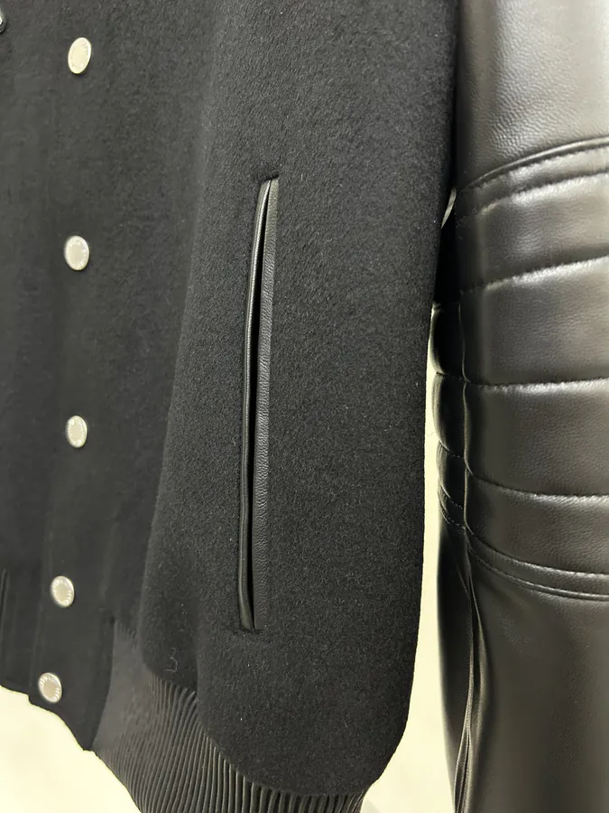 BALMAIN 2023 Early Autumn Embroidered Baseball Jacket