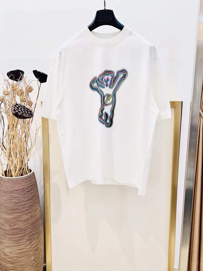 Welldone 2025FW Multicolored Bear Print T Shirt