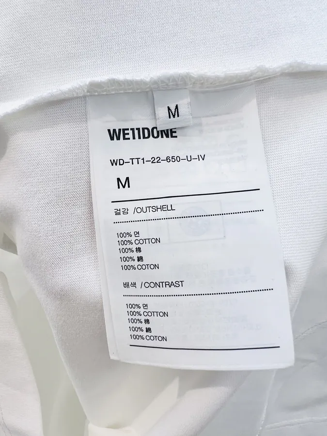 Welldone 2025FW Multicolored Bear Print T Shirt