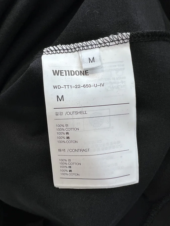 Welldone 2025FW Multicolored Bear Print T Shirt