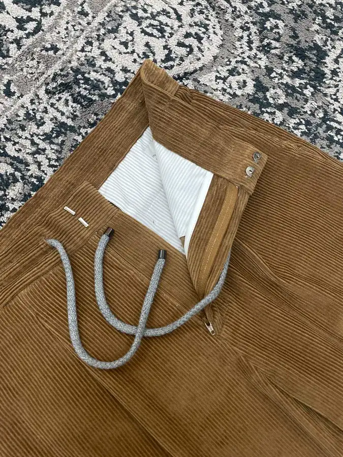 P300 BC Dyed Cotton Twill Casual Long Pants