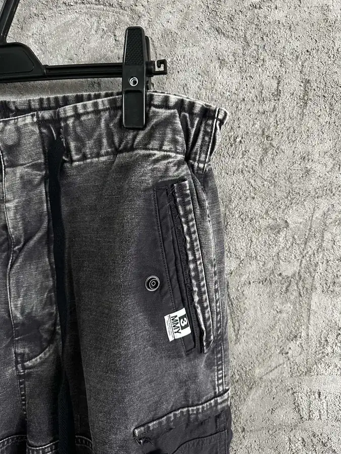 Maison MIHARA YASUHIRO Vintage Washed Knife Pocket Wide Leg Trousers