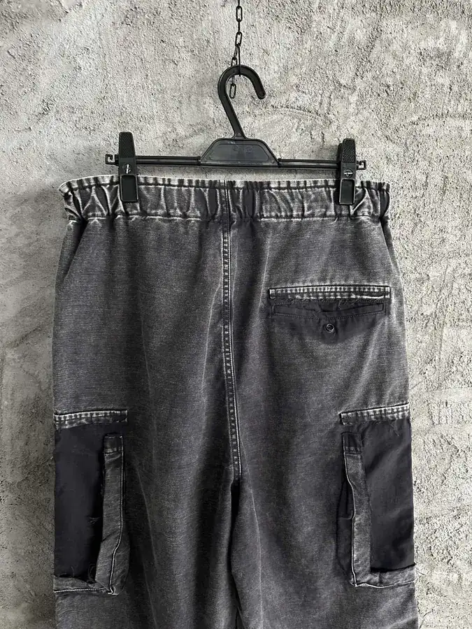 Maison MIHARA YASUHIRO Vintage Washed Knife Pocket Wide Leg Trousers