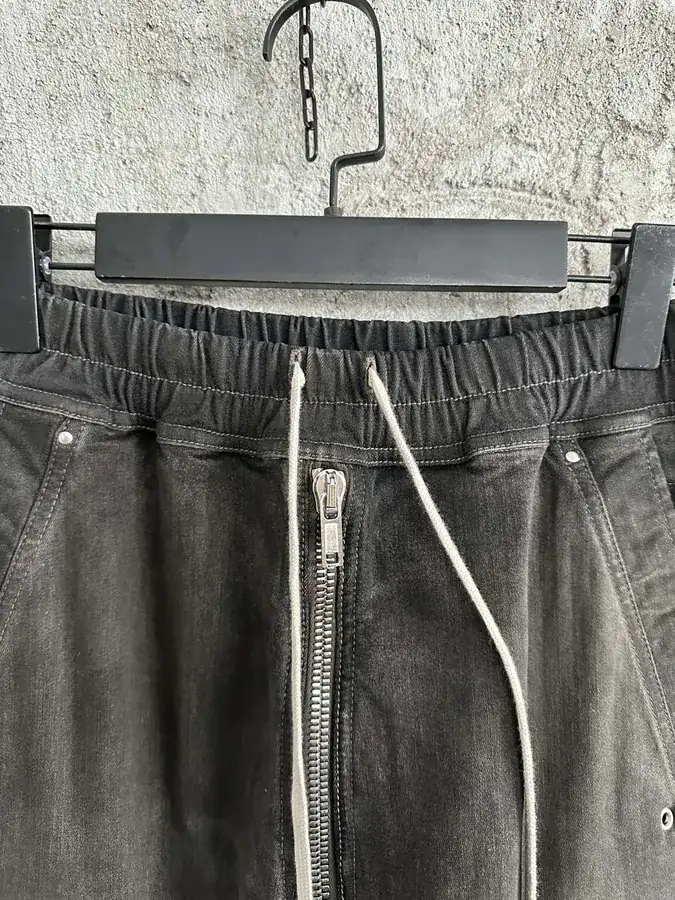 Rick Owens DEKSHDW 2023SS Work Pant with Cement Grey Color