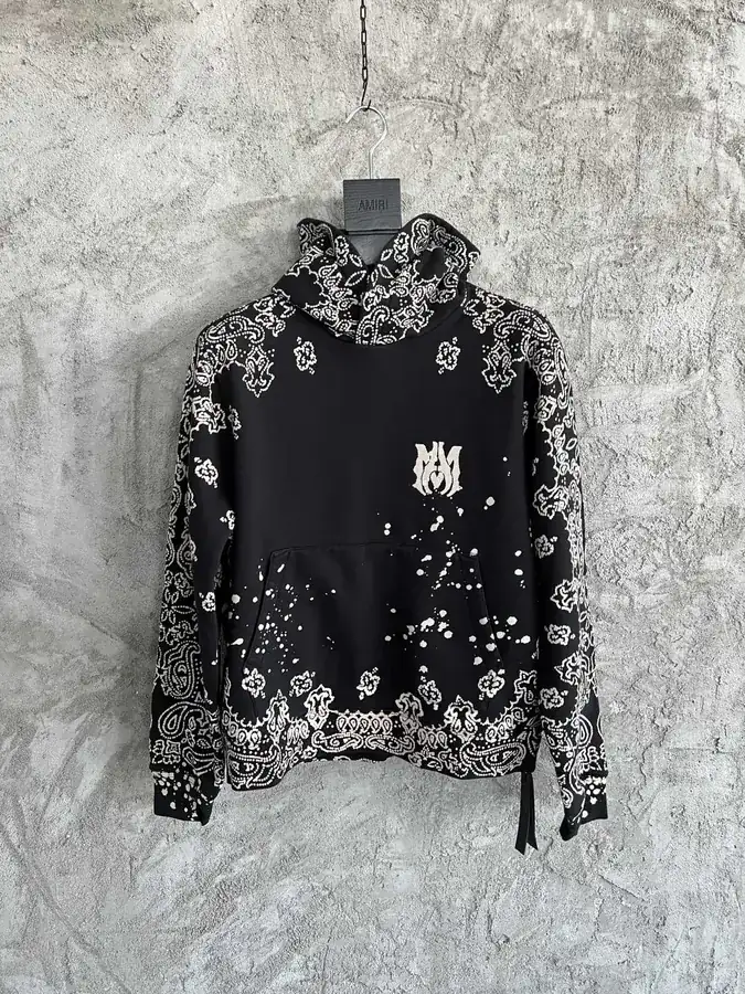 AMIRI 2023SS Cashew Print Hoodie