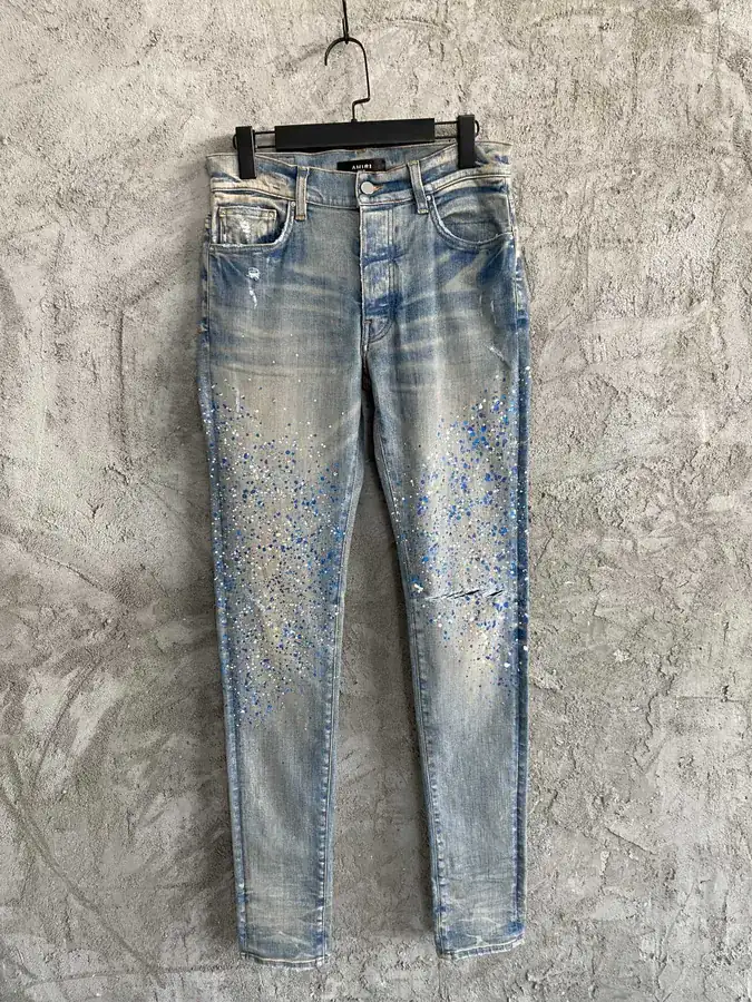 AMIRI 2023SS Drilled Distressed Jeans