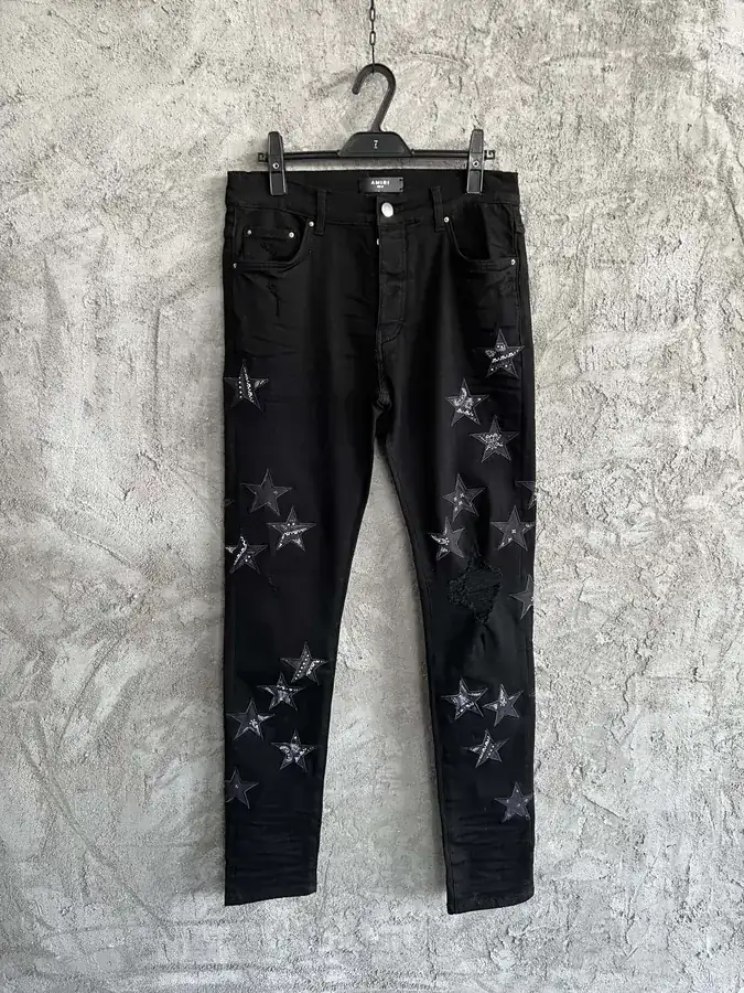 AMIRI 2023SS Star Cashmere Print Jeans
