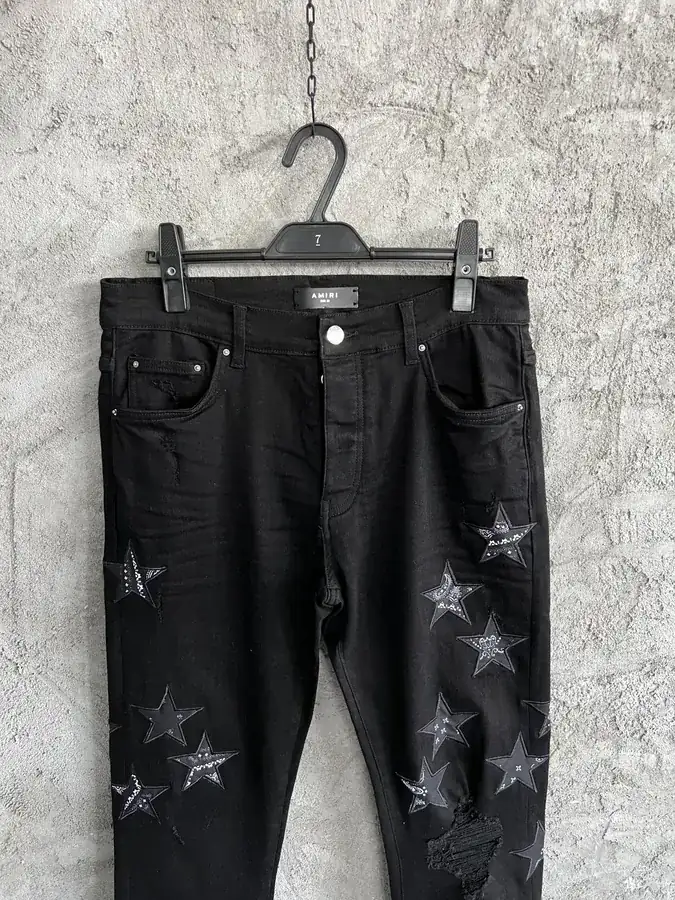 AMIRI 2023SS Star Cashmere Print Jeans