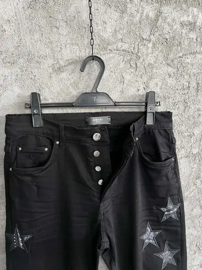 AMIRI 2023SS Star Cashmere Print Jeans