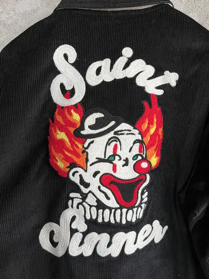 Saint Michael 2024ss Joker Embroidery Jacket