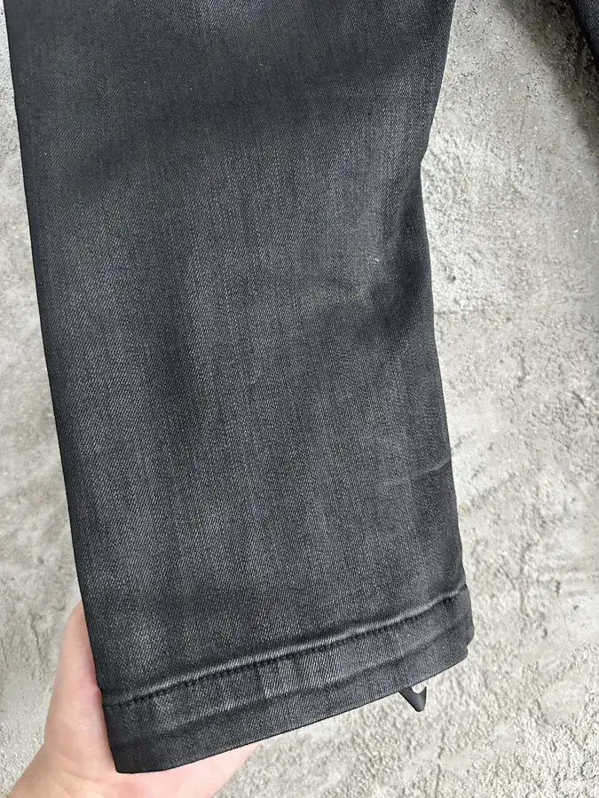 RICK OWENS DEKSHDW 2024SS Seven Quarter Pant with Custom Logo Tassel