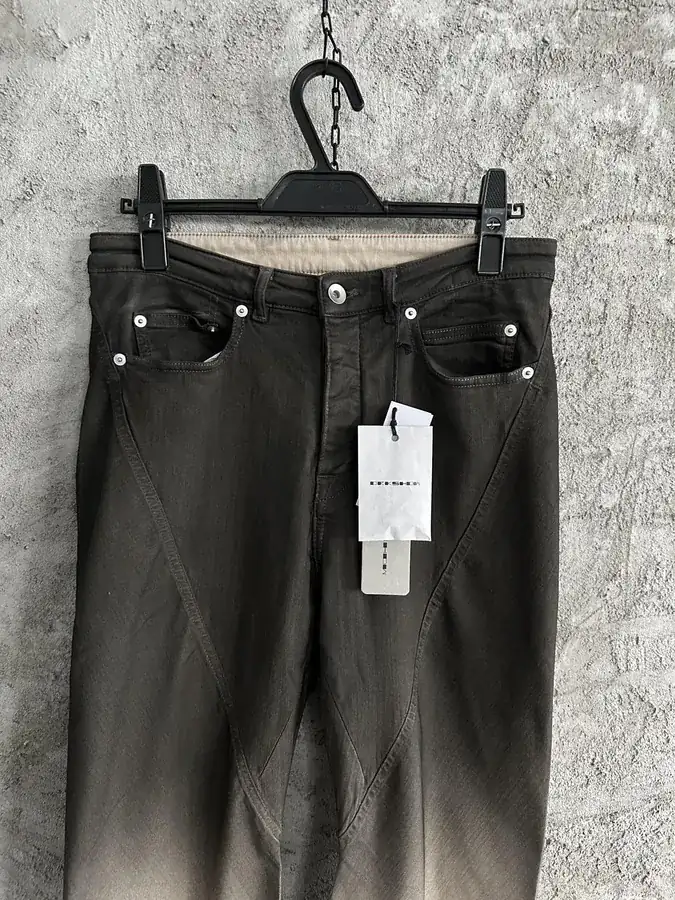 Rick Owens DEKSHDW 2024SS Spray Dyed Gradient Cone Pants
