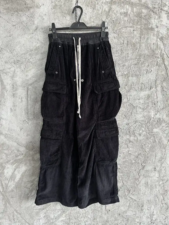 Rick Owens DEKSHDW Cotton Twill Cargo Pants