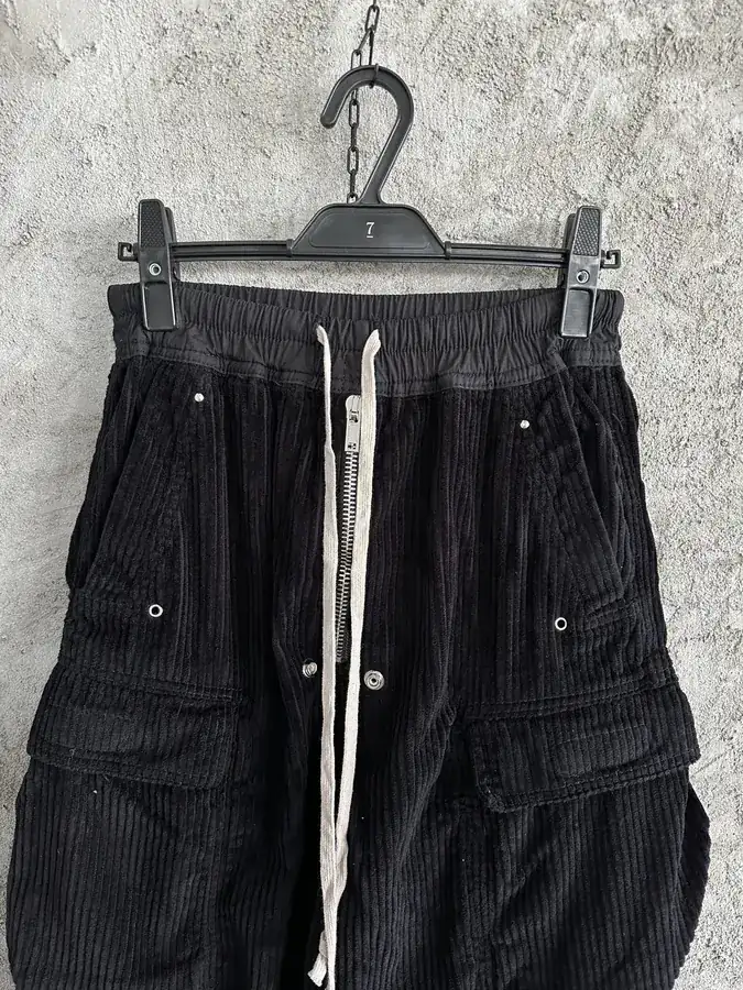 Rick Owens DEKSHDW Cotton Twill Cargo Pants
