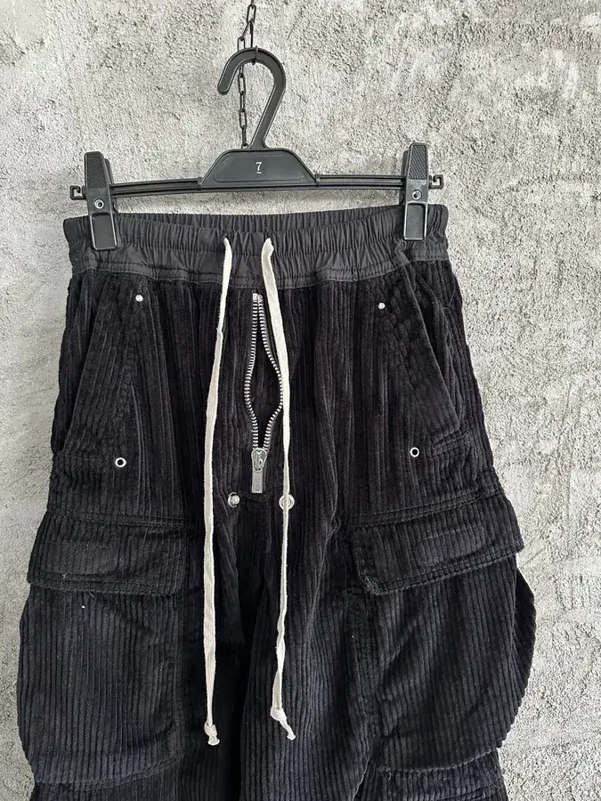 Rick Owens DEKSHDW Cotton Twill Cargo Pants