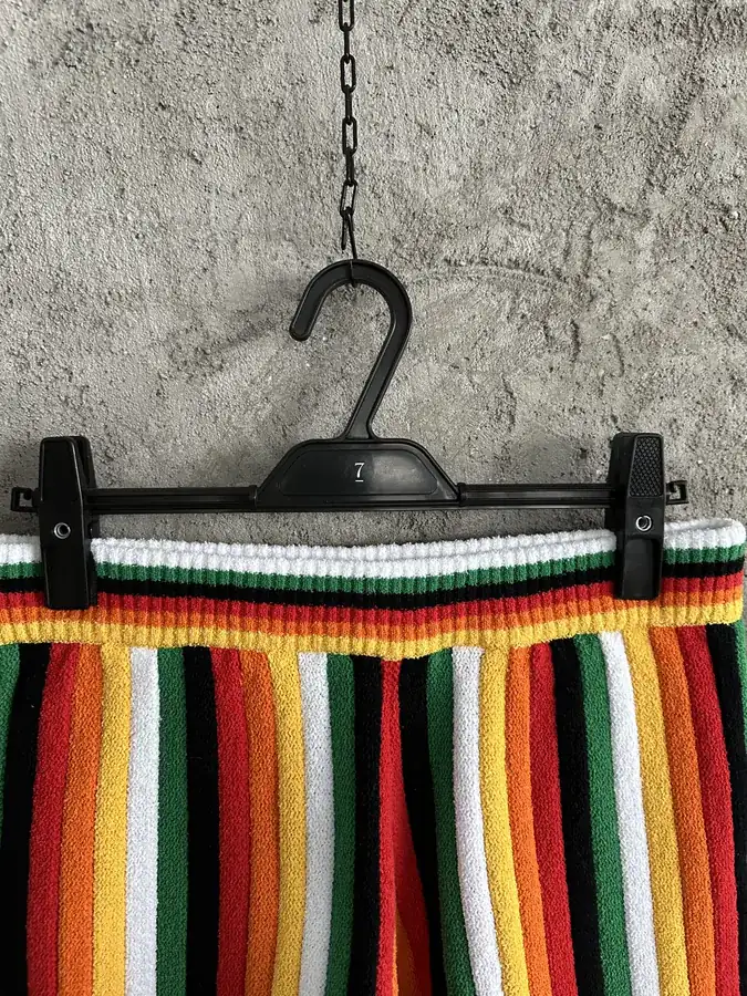CASABLANCA 2024SS Color Striped Short Shorts