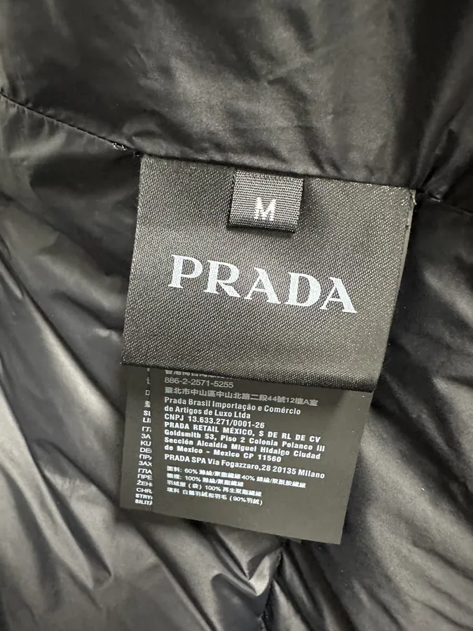 2024 Triangle Logo Down Coat