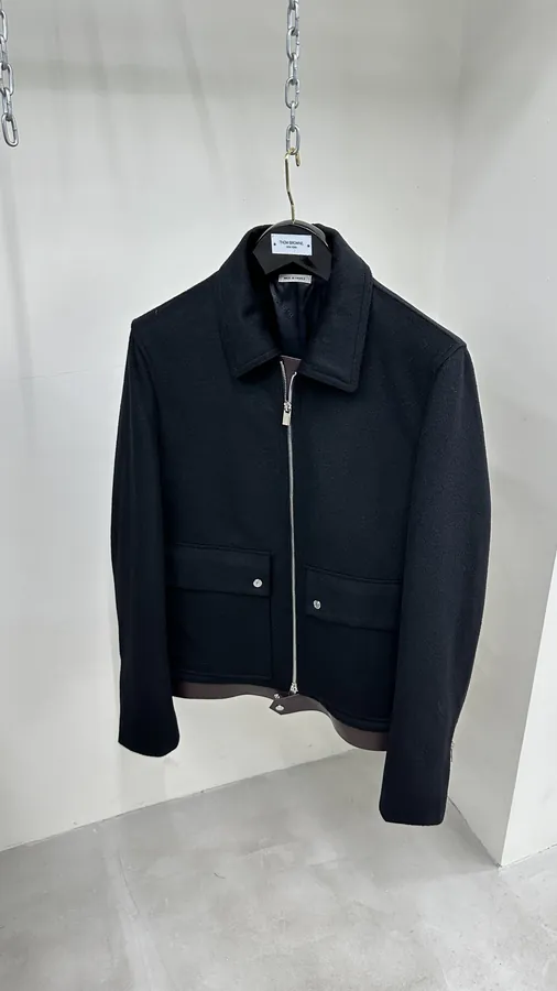 Hermes Wool Blazer Slim Fit, Premium Style