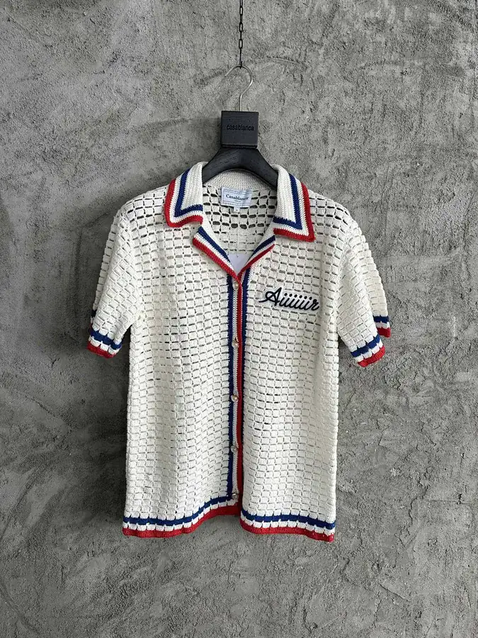 CASABLANCA 2023SS Handmade Knit Shirt