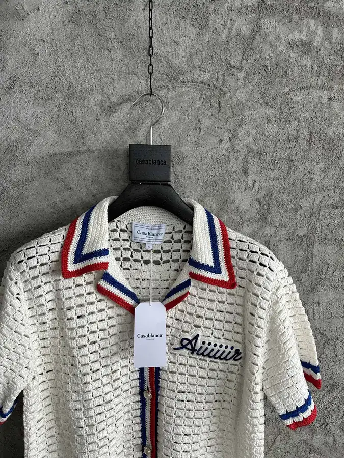 CASABLANCA 2023SS Handmade Knit Shirt