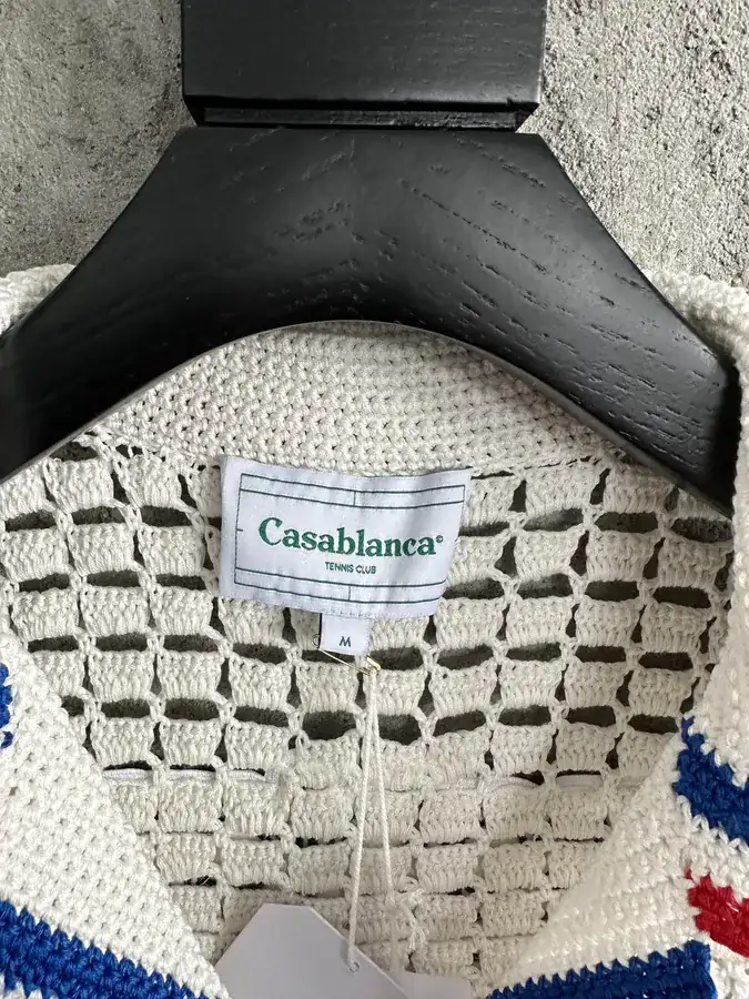 CASABLANCA 2023SS Handmade Knit Shirt