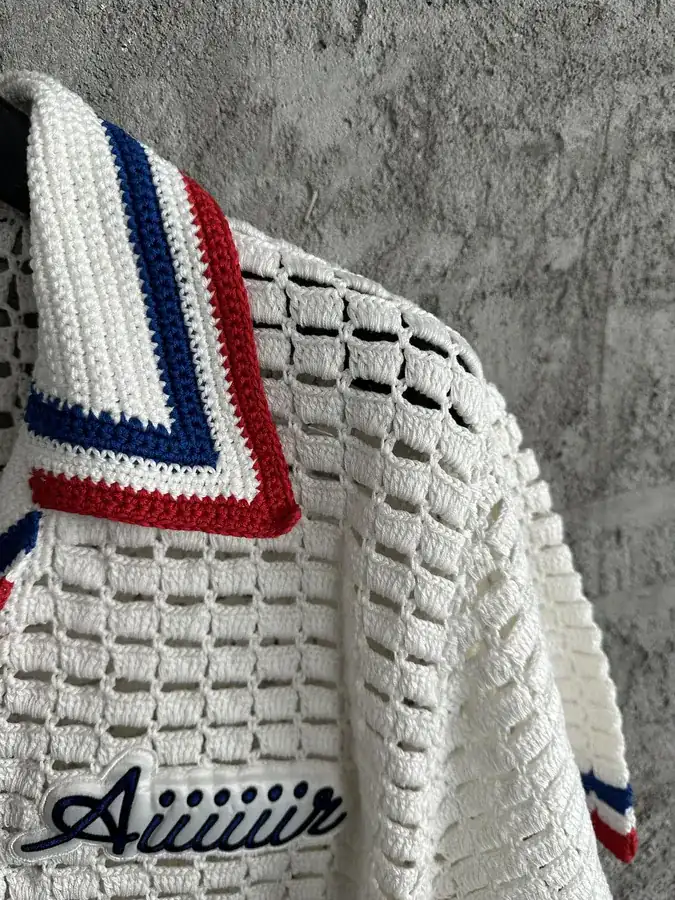 CASABLANCA 2023SS Handmade Knit Shirt