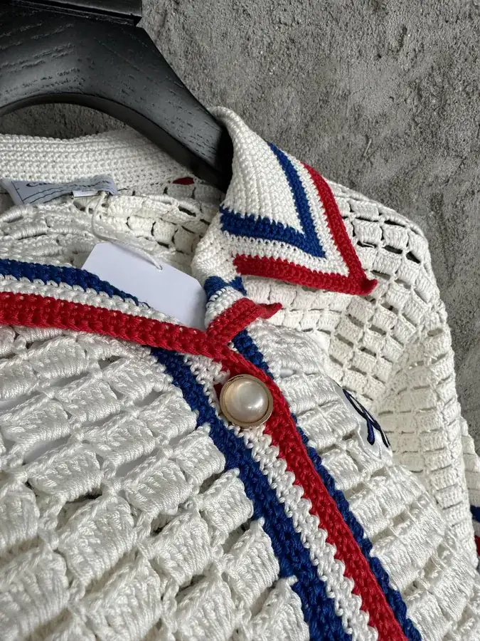 CASABLANCA 2023SS Handmade Knit Shirt