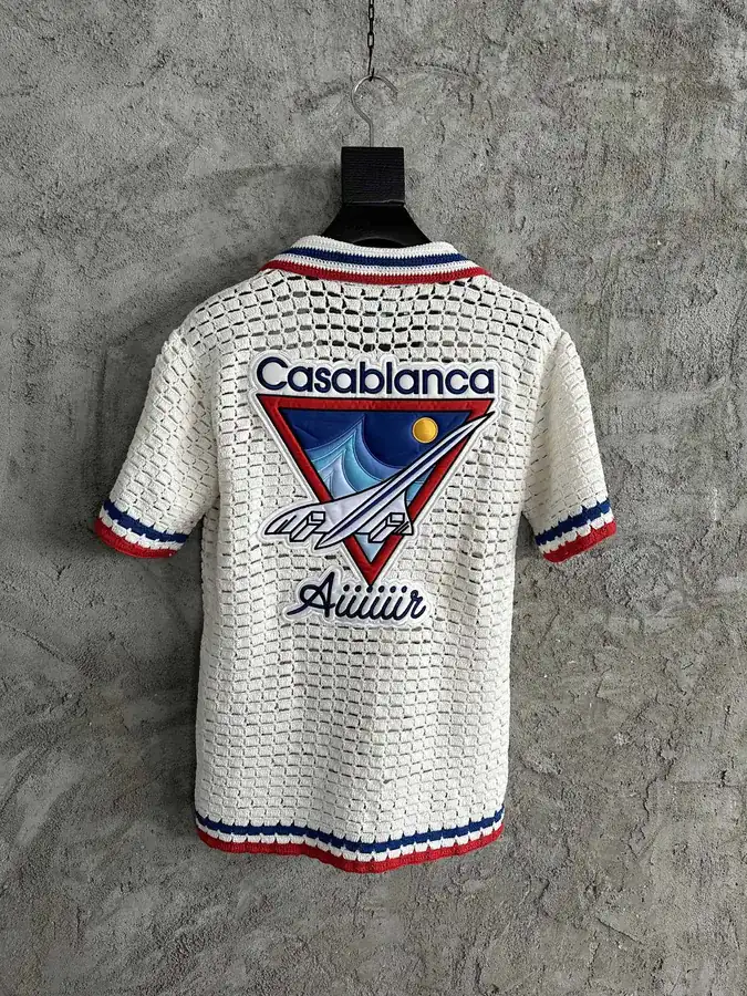 CASABLANCA 2023SS Handmade Knit Shirt