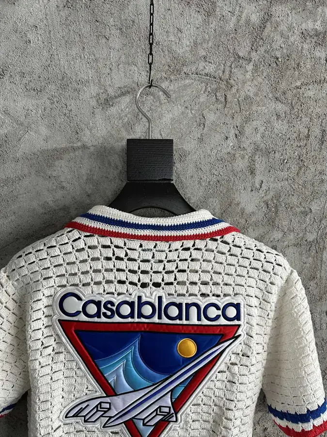 CASABLANCA 2023SS Handmade Knit Shirt