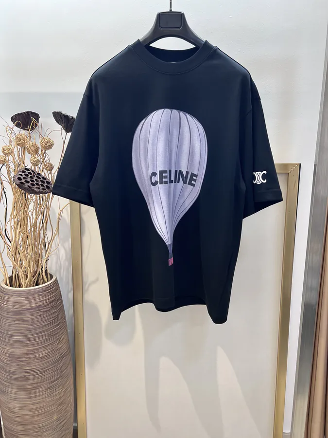 Cel*ne 2025FW Travel Balloon Print T Shirt