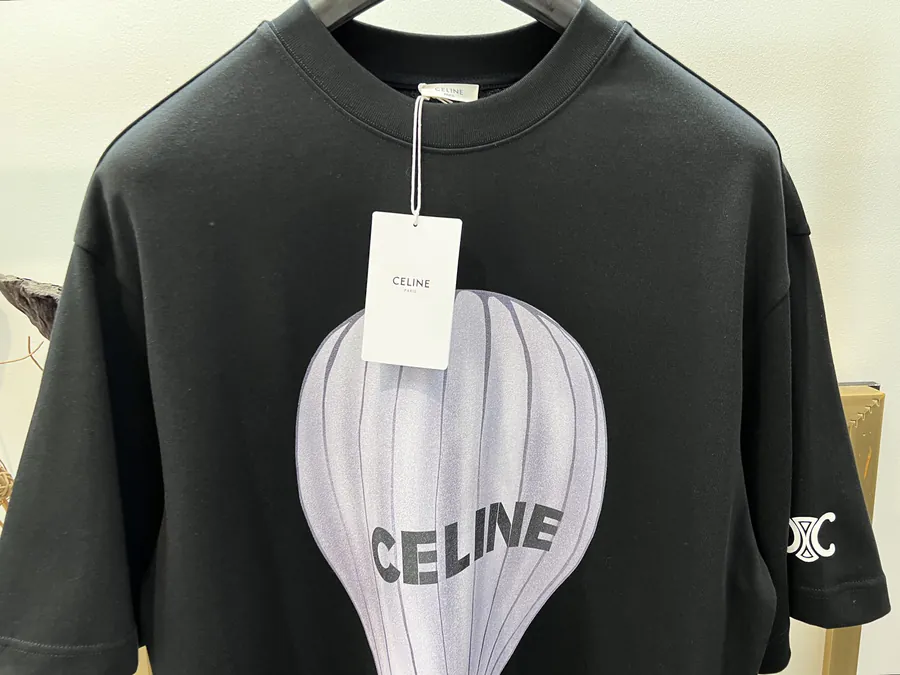 Cel*ne 2025FW Travel Balloon Print T Shirt