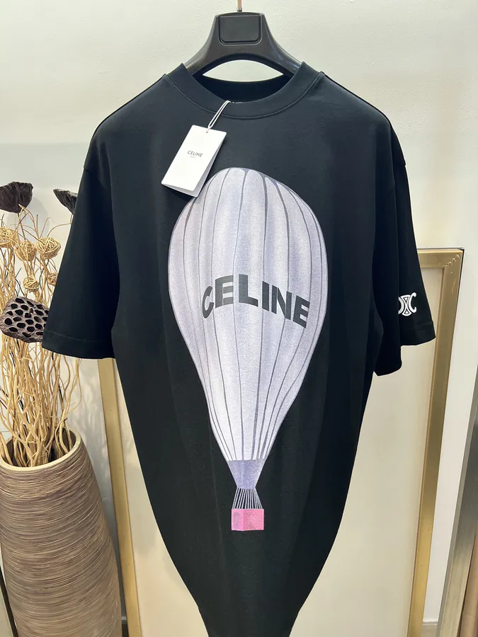 Cel*ne 2025FW Travel Balloon Print T Shirt