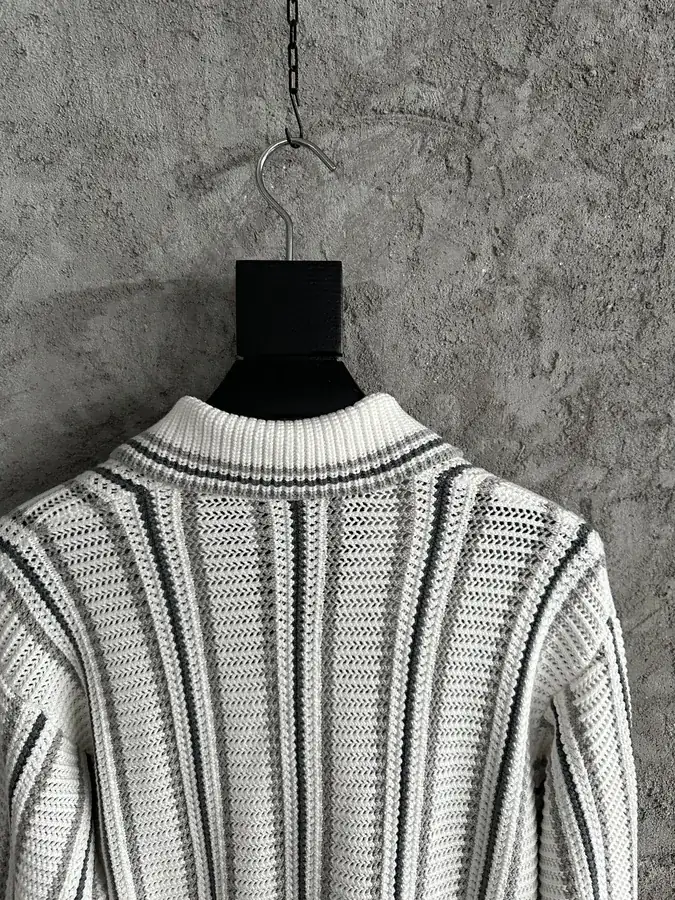 CASABLANCA 2024SS Gray Vertical Striped Blazer