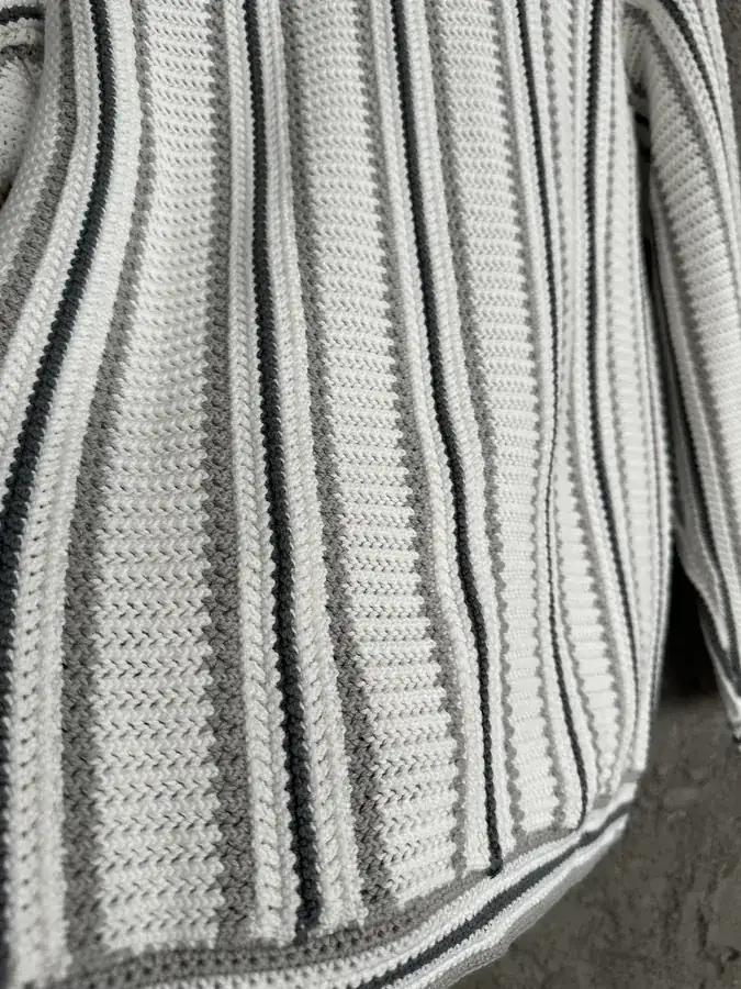CASABLANCA 2024SS Gray Vertical Striped Blazer