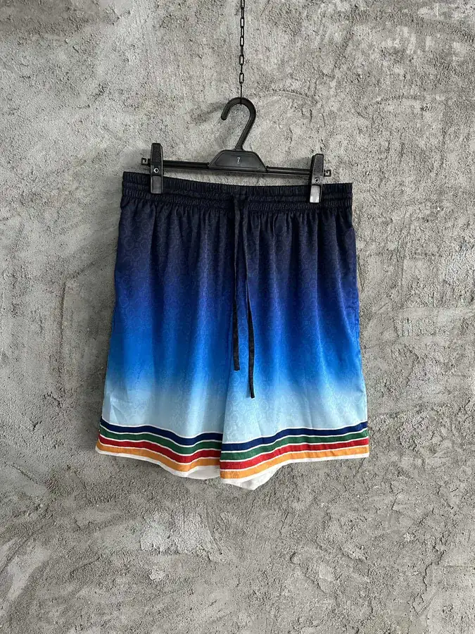CASABLANCA 2024SS Silk Shorts with Angel Print