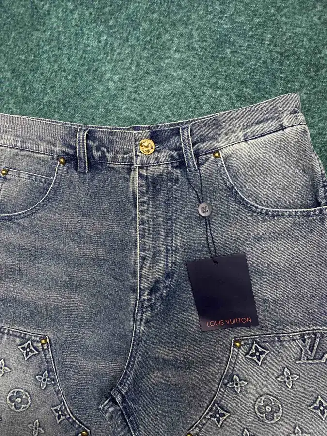 Ajour Classic Workwear Denim Shorts