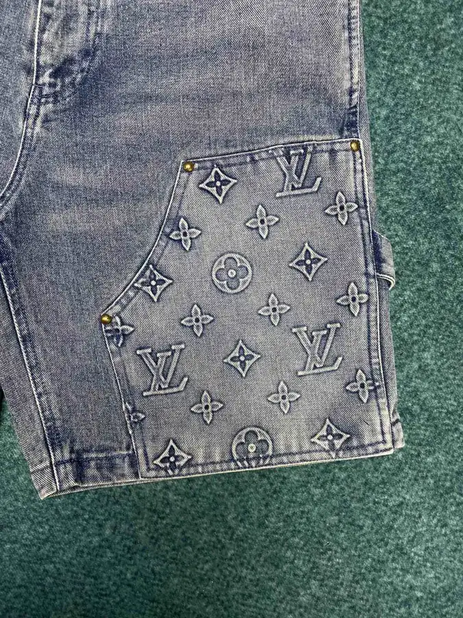 Ajour Classic Workwear Denim Shorts