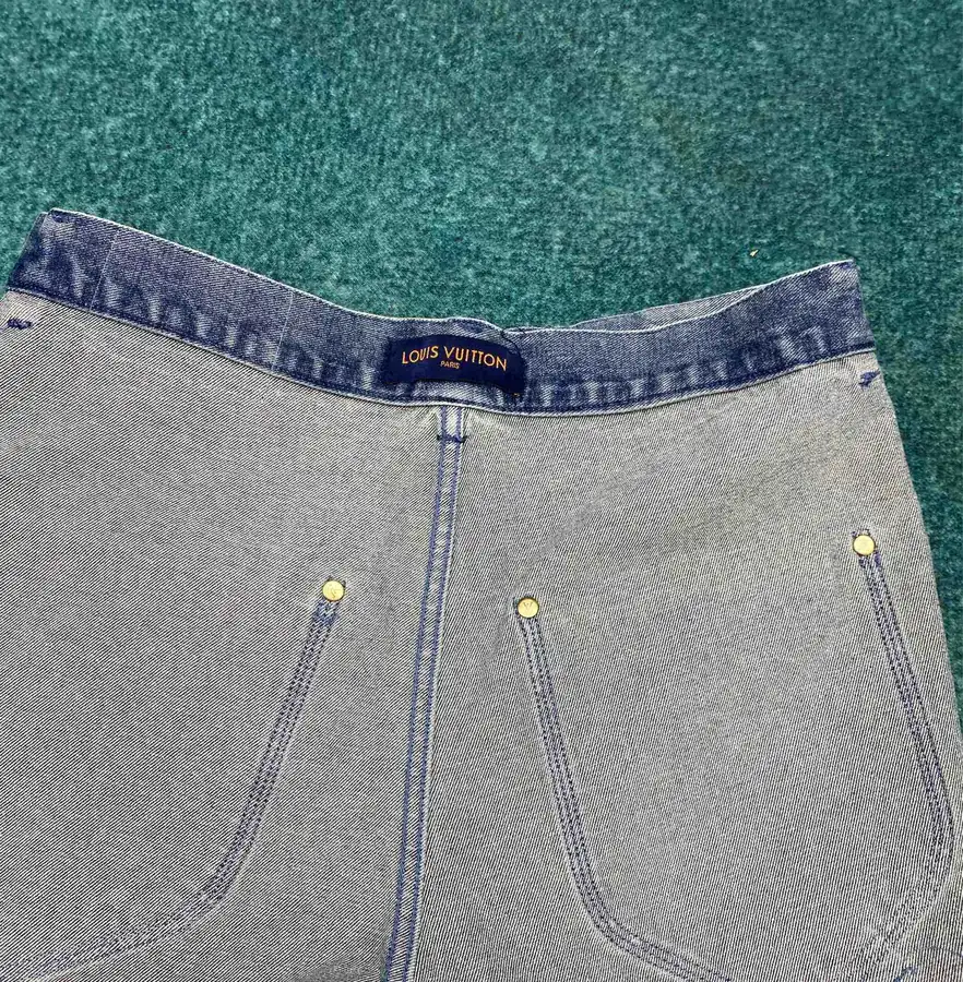 Ajour Classic Workwear Denim Shorts