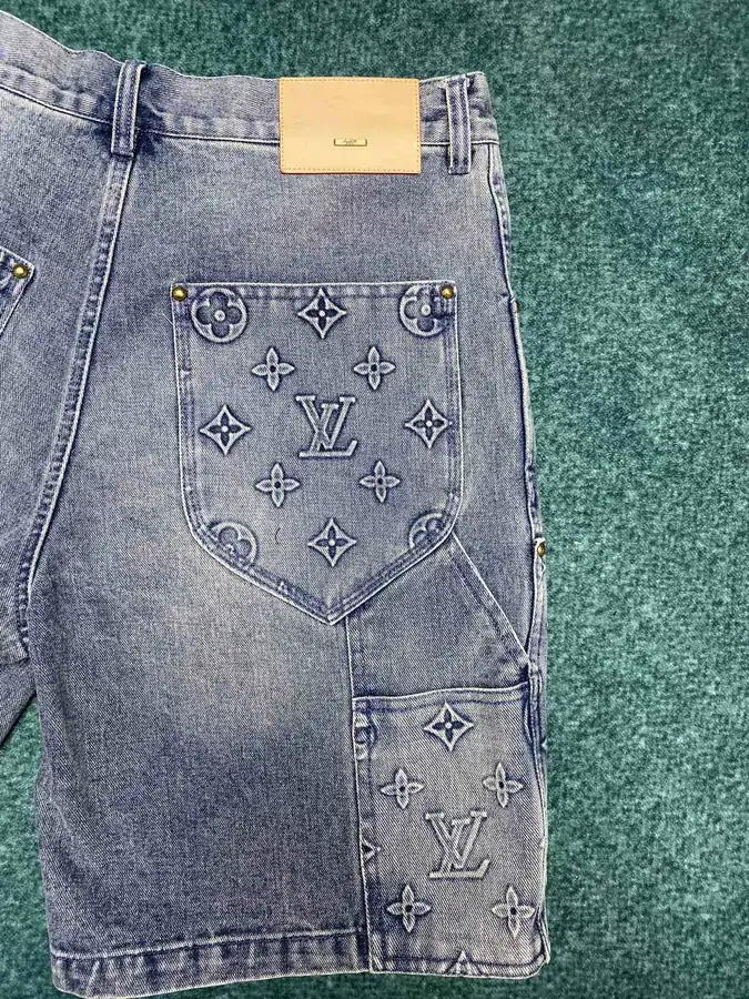 Ajour Classic Workwear Denim Shorts
