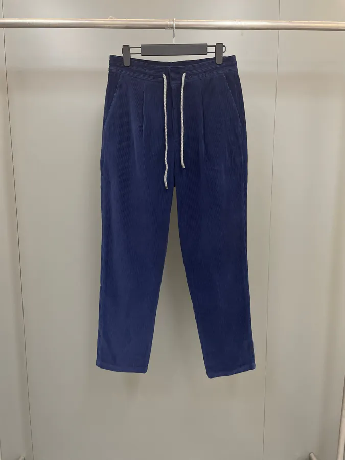 P300 BC Dyed Cotton Velvet Casual Trousers